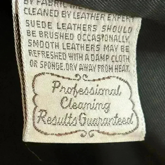 RARE 1970 Rocky Balboa Bonds 5th Avenue Leather Jacket, BROWN not Black, size 40 - Picture 8 of 10